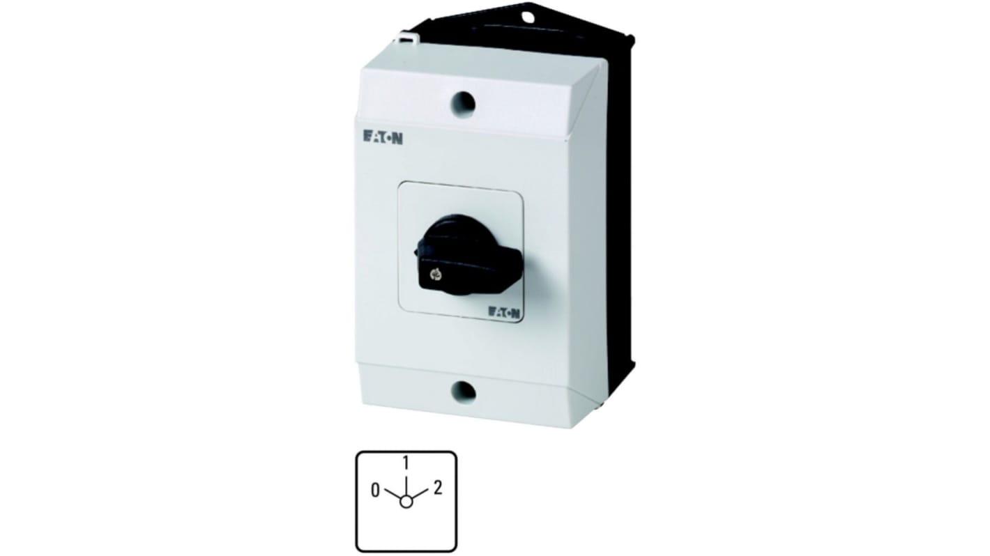 Eaton Nockenschalter, 3-polig / 32A, 690V (Volts), 3-Stufen, 60°-Wurfwinkel