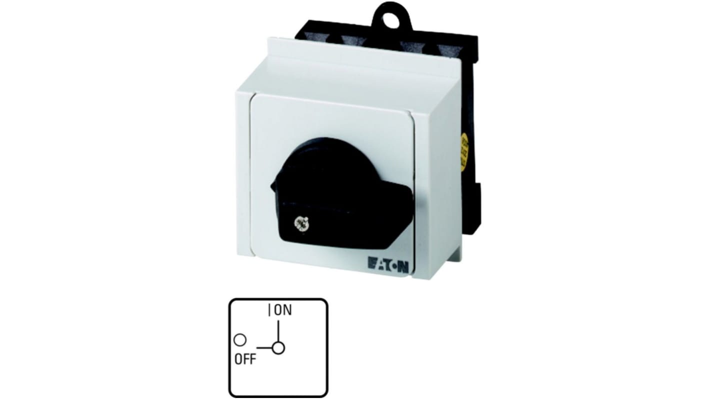 Interruttore Cam Eaton serie Eaton Moeller Series T0 074471 T0-1-8200/IVS 1P, 2 posizioni, 20A, 690V (Volts)