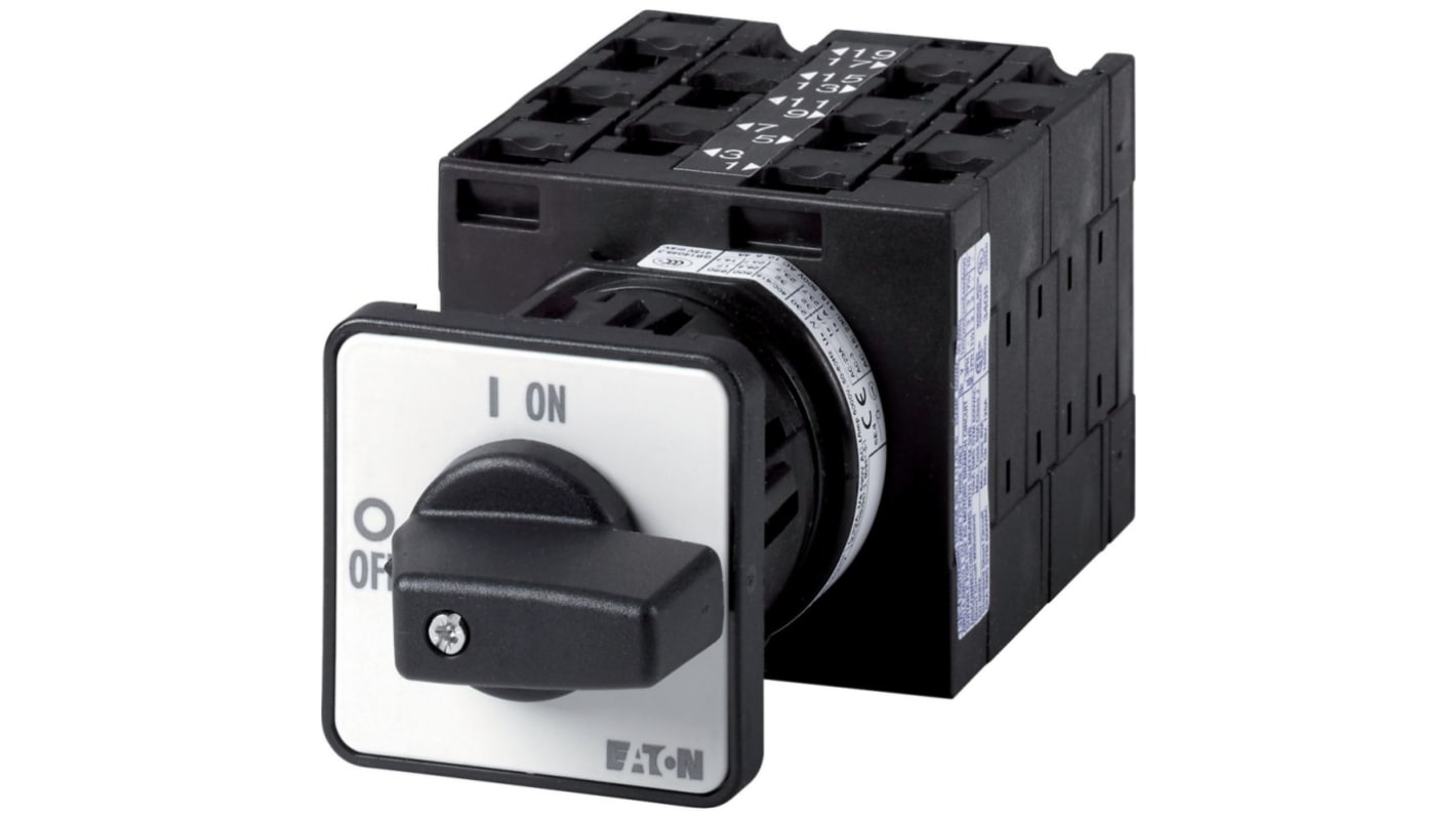 Interruttore Cam Eaton 085567 T3-5-8361/Z 5P, 3 posizioni, 32A, 690V (Volts)
