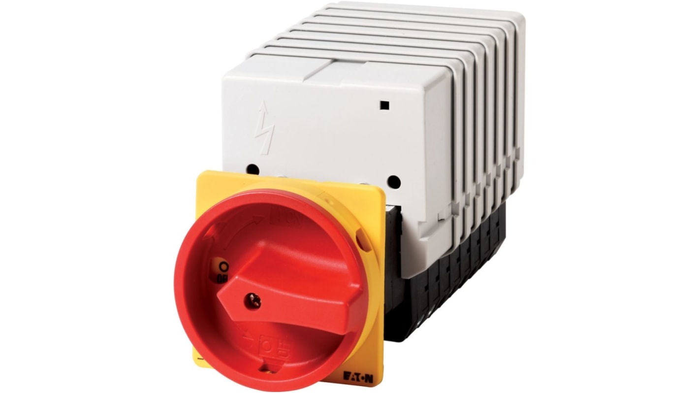 Eaton, 16P 90° On-Off Cam Switch, 690V (Volts), 63A, Door Coupling Rotary Drive Actuator
