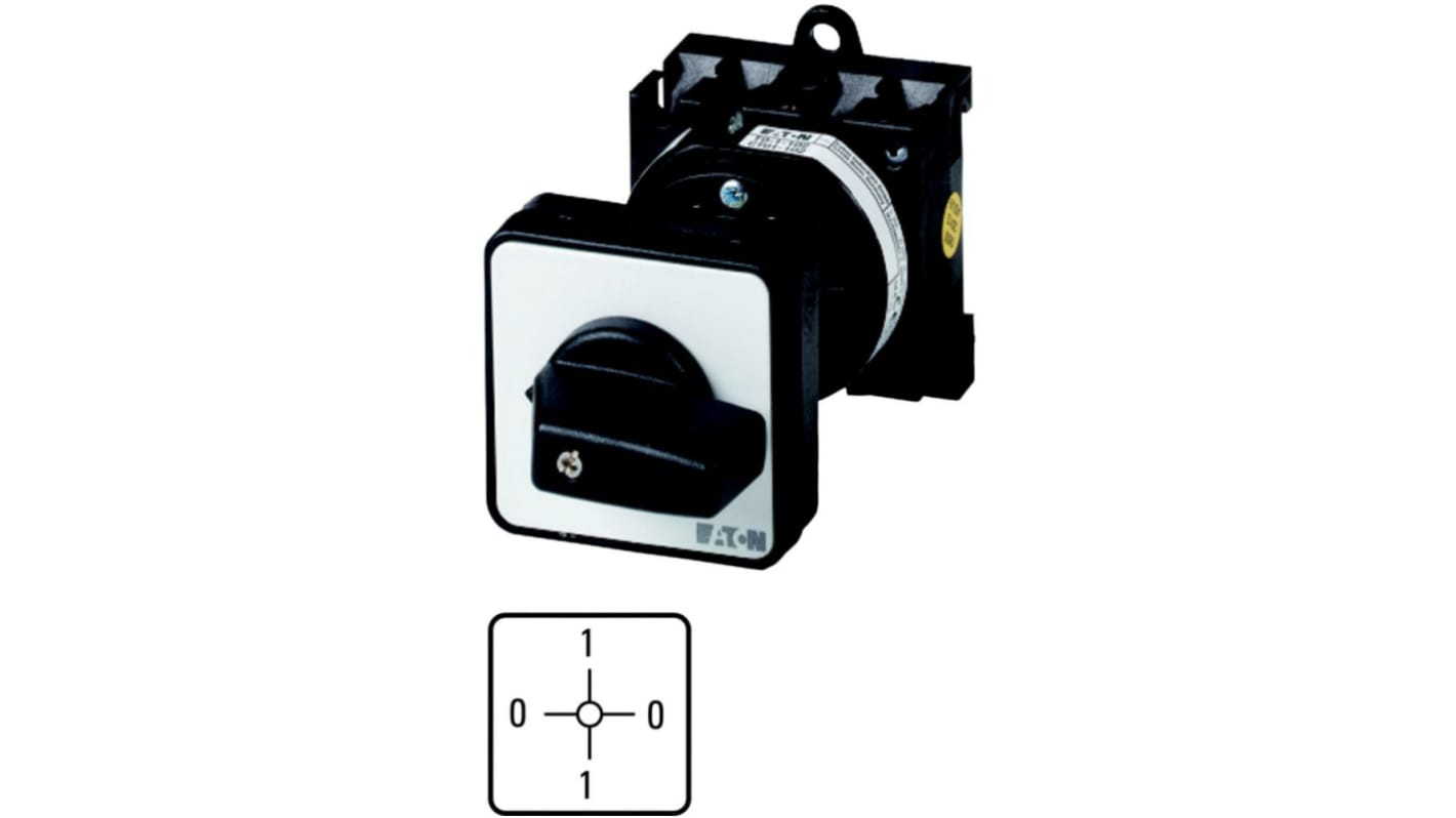 Eaton, 4P 4 Position 90° On-Off Cam Switch, 690V (Volts), 20A, Door Coupling Rotary Drive Actuator