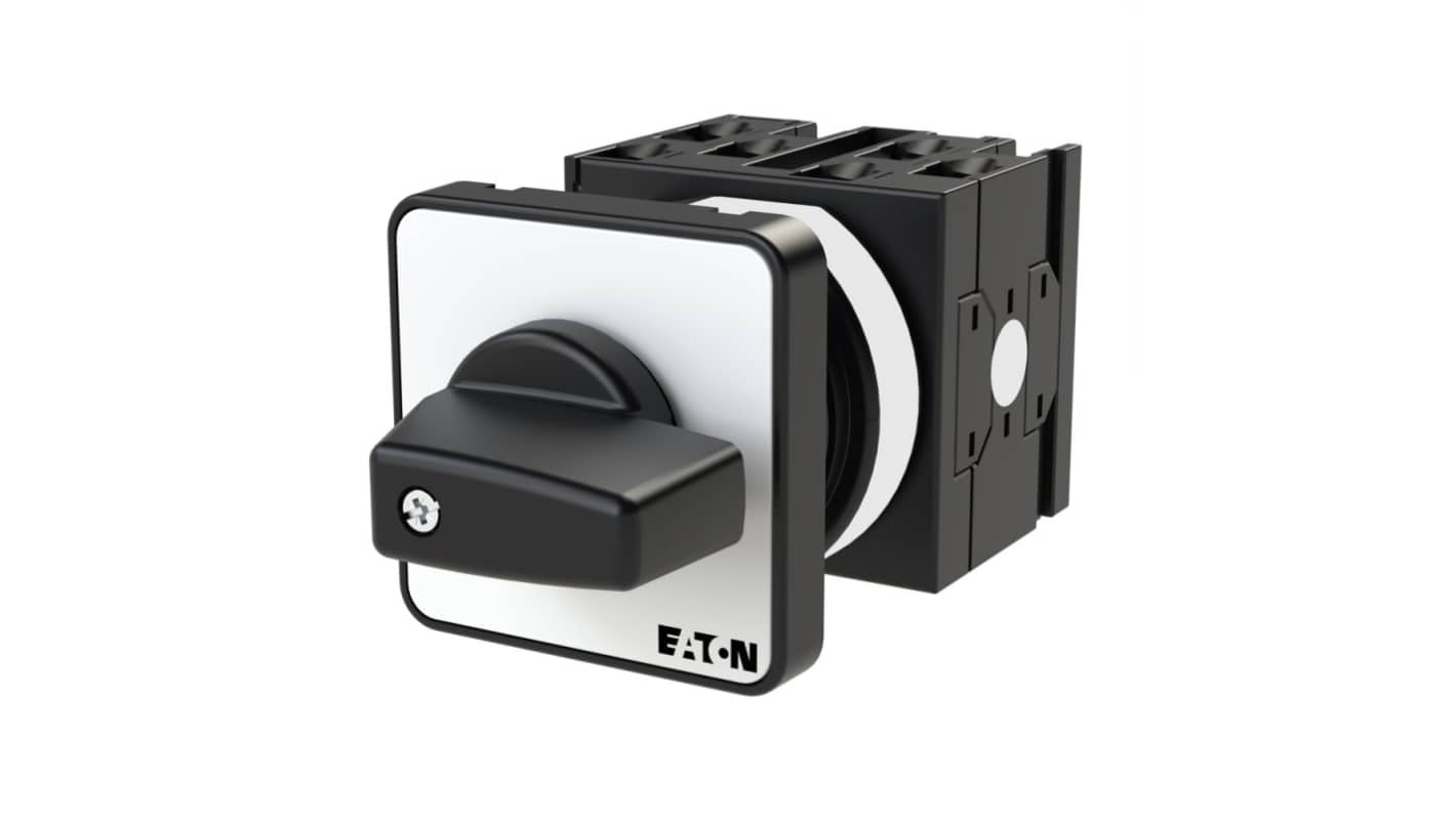 Eaton, 1P 7 Position 45° Multi Step Cam Switch, 690V (Volts), 20A, Toggle Actuator