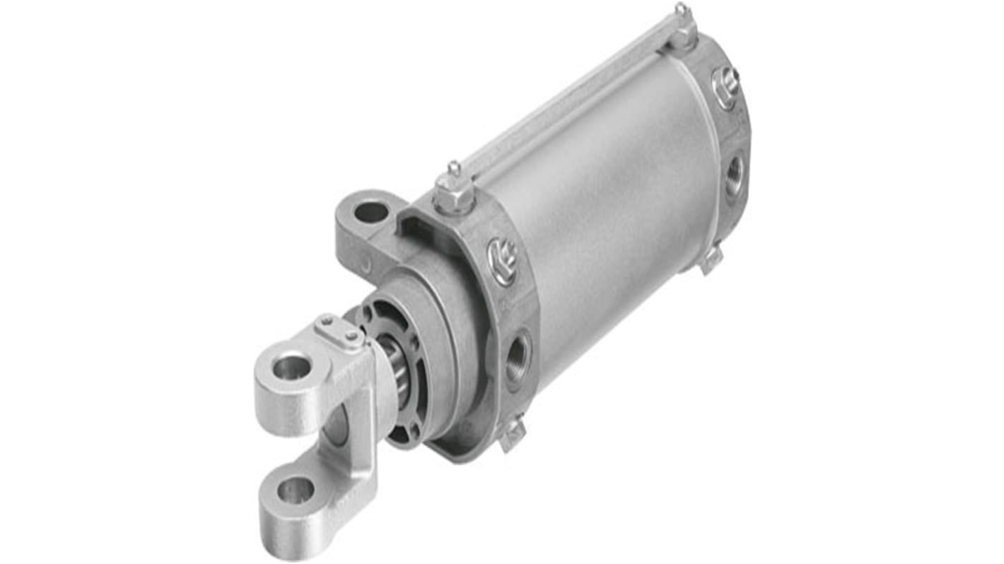 Festo Pneumatic Piston Rod Cylinder - 557912, 80mm Bore, 125mm Stroke, DW Series, Double Acting