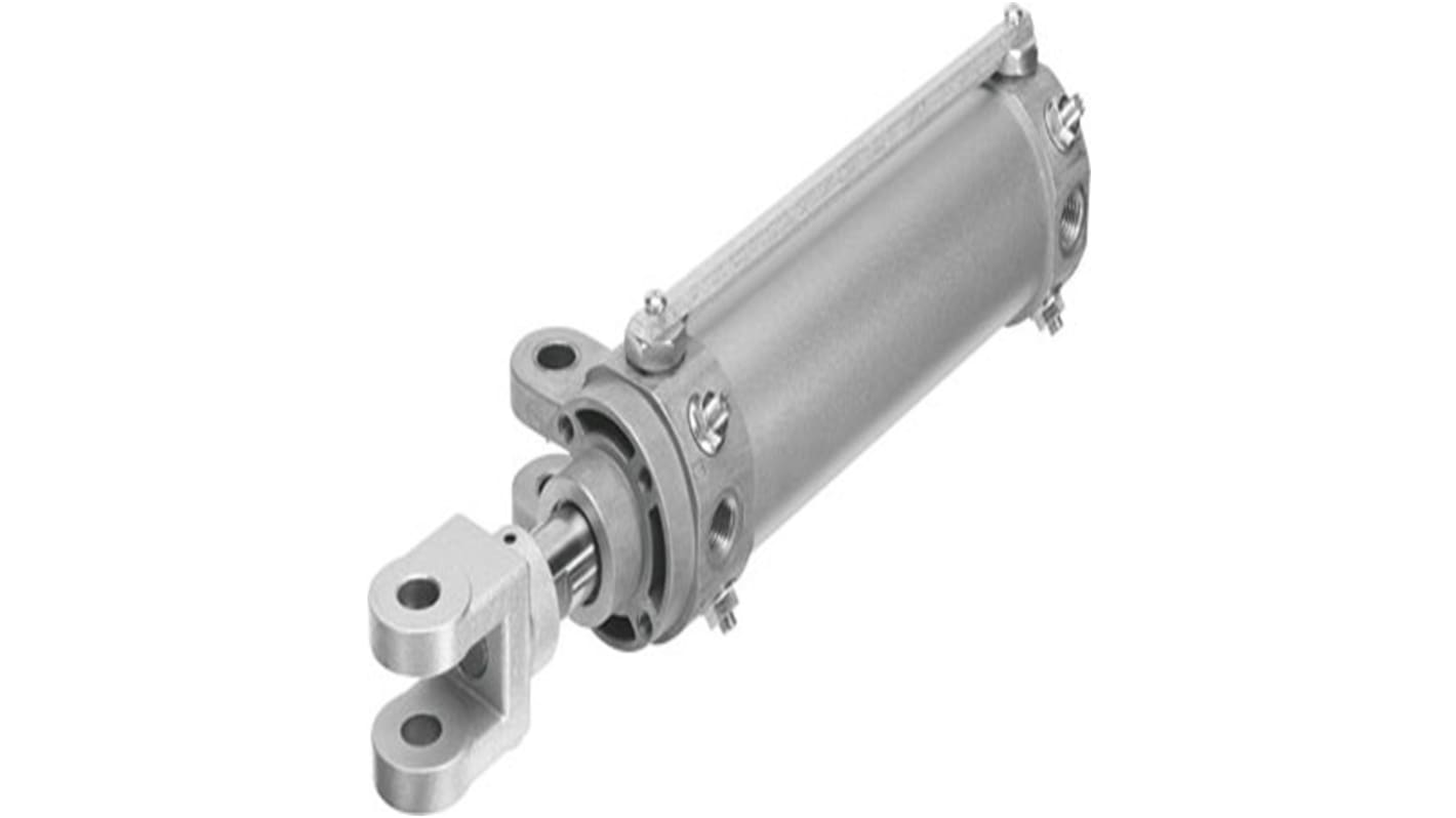 Festo Pneumatic Piston Rod Cylinder - 549559, 50mm Bore, 75mm Stroke, DW Series, Double Acting