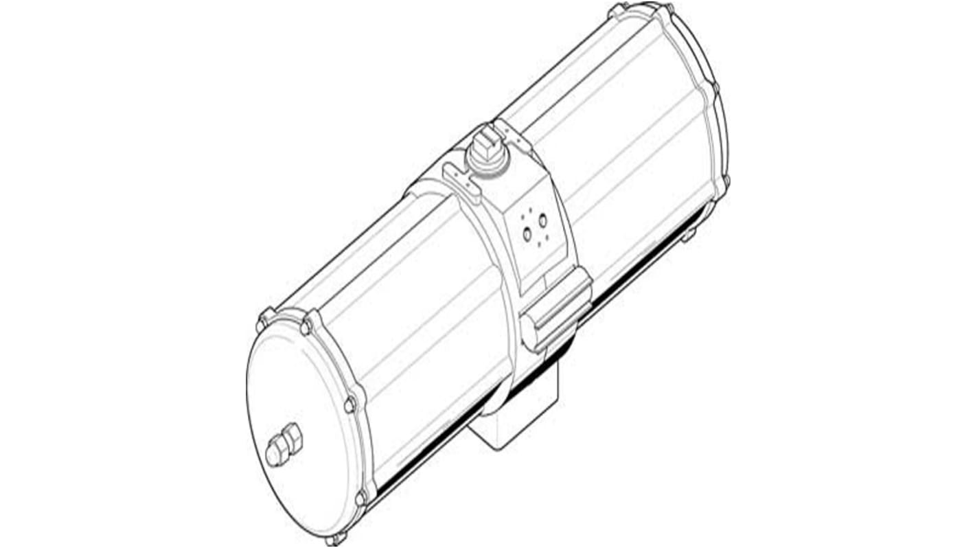 Festo DAPS Series 8.4 bar Single Action Rotary Actuator, 90° Rotary Angle