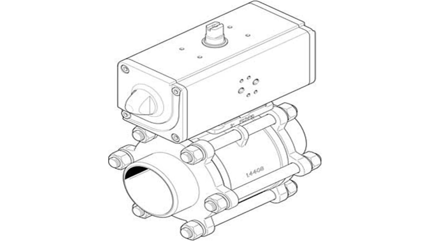 Festo 2-Wege Kugelventil Pneumatisch