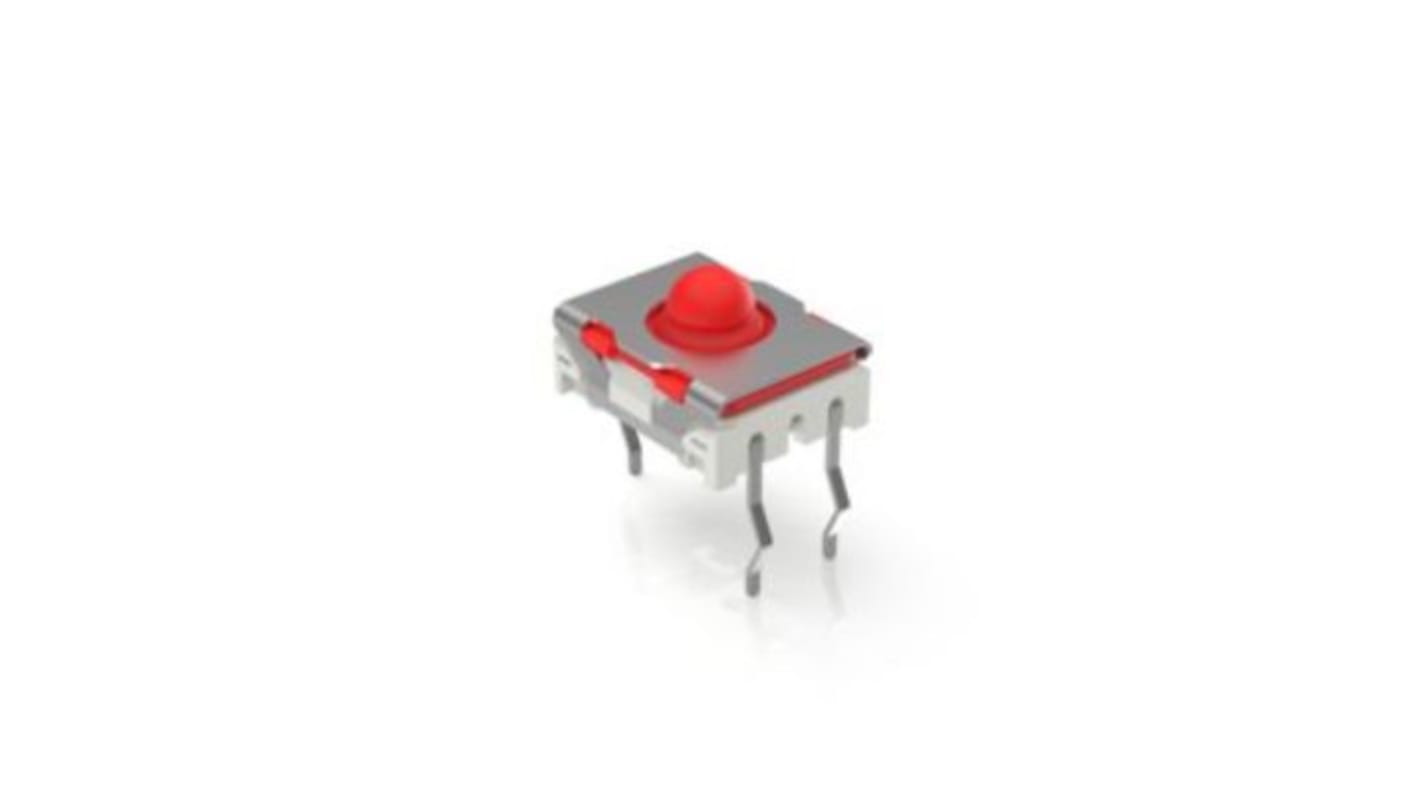 RAFI Orange Momentary Tactile Switch, 1NO 100mA Surface Mount