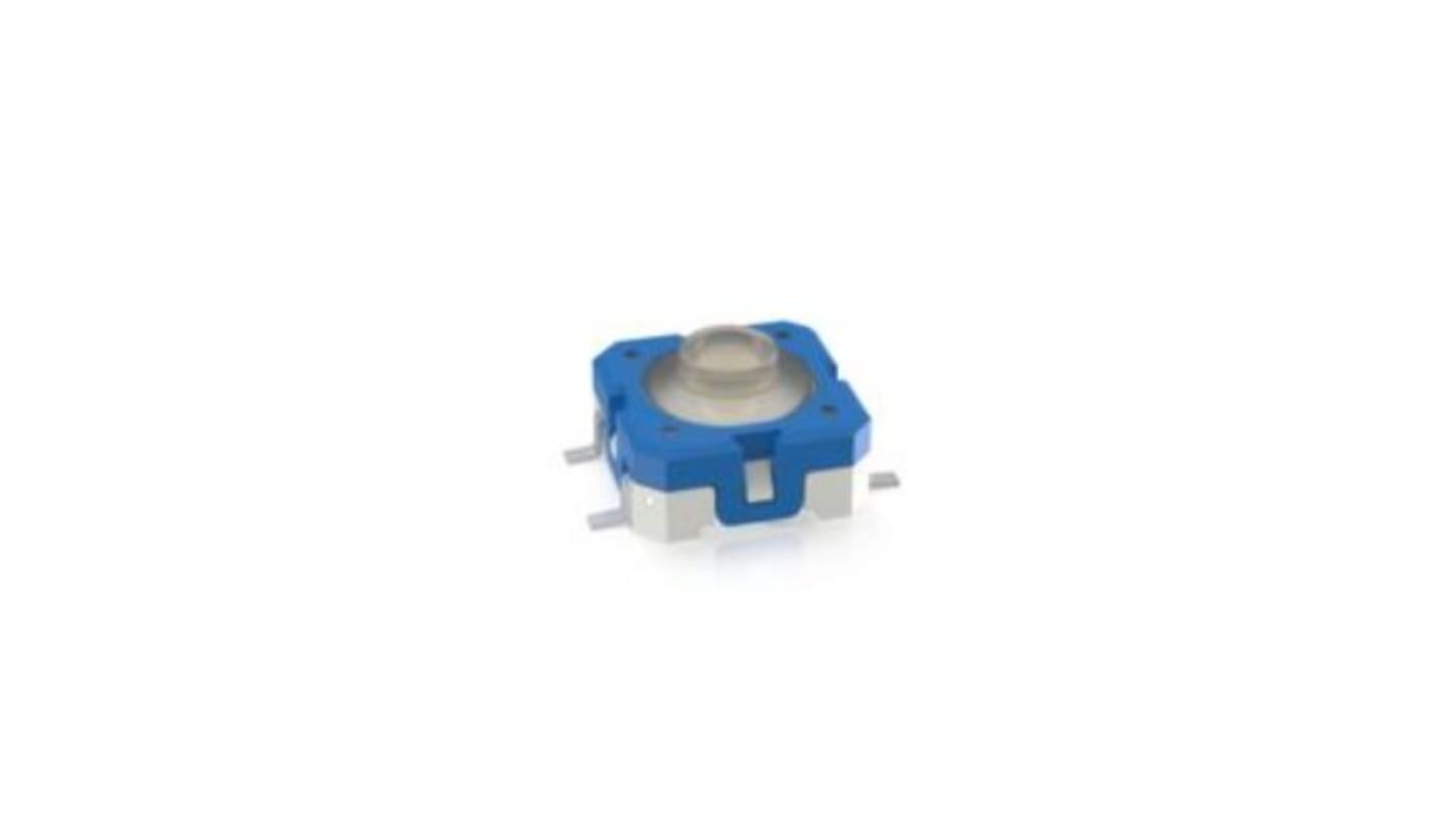 RAFI Blue Momentary Tactile Switch, 1NO 100mA Surface Mount