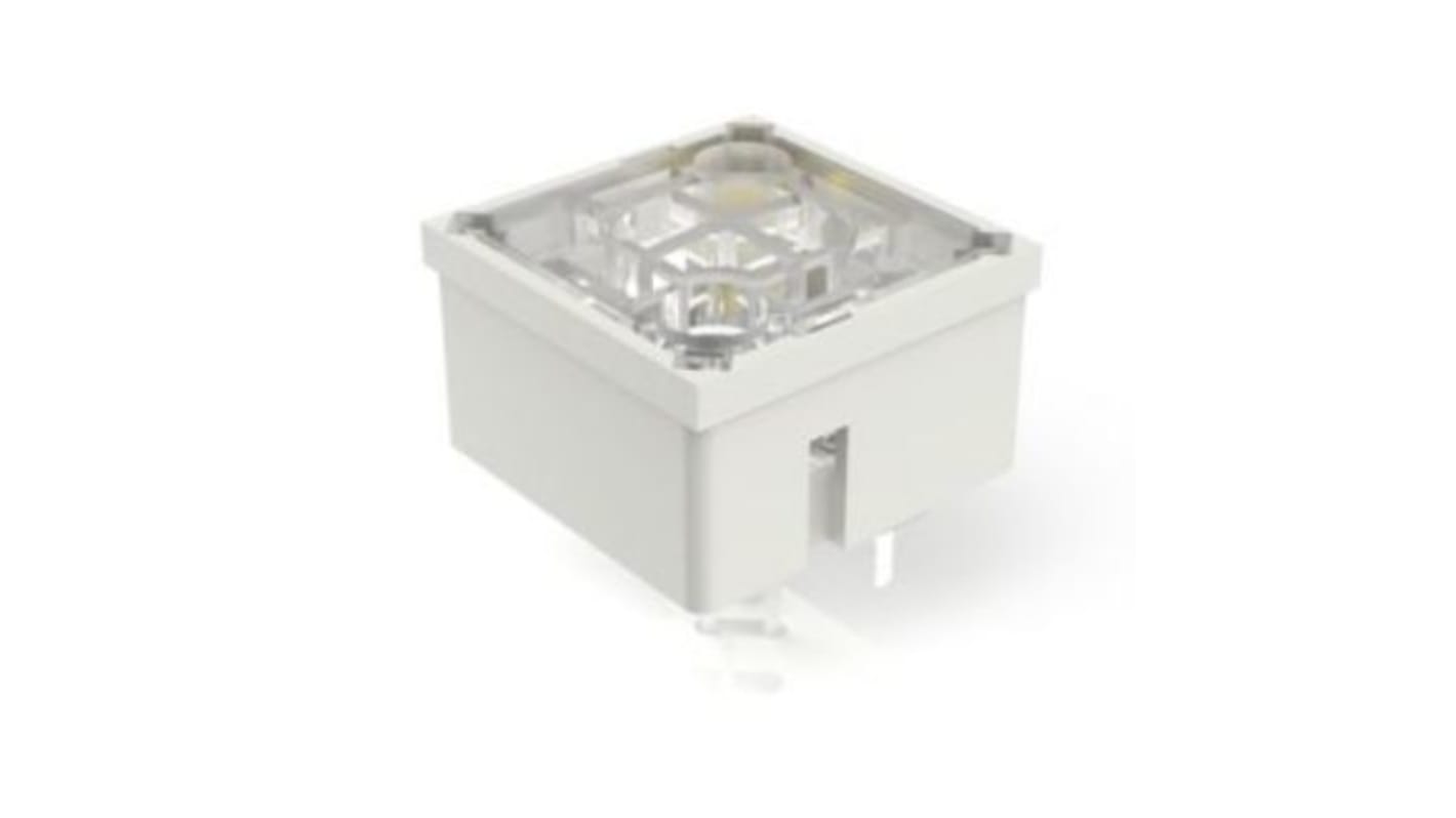 RAFI Yellow Momentary Tactile Switch, 1 NO 250mA 15mm PCB