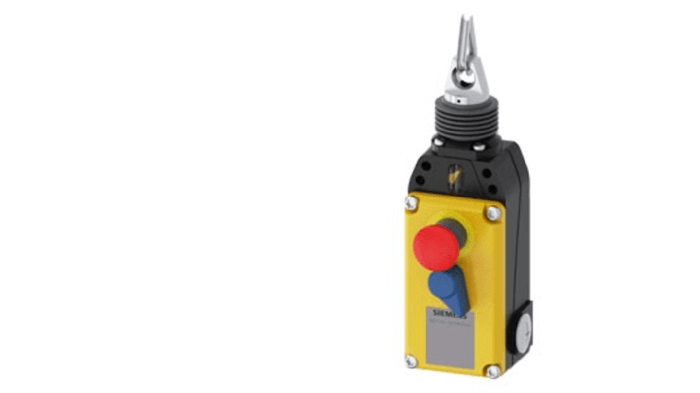 Interruttore a filo Siemens 3SE7, cavo da 75m, 3NC/1NA, montaggio A vite