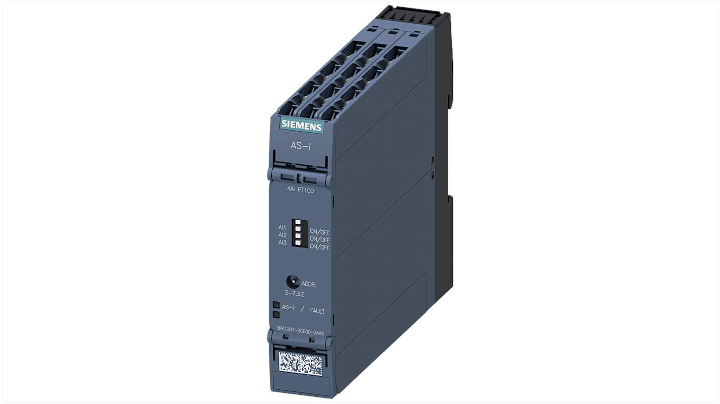 Siemens 3RK1 AS-i Kompaktmodul für Schaltschrank Analog Eingang Slimline