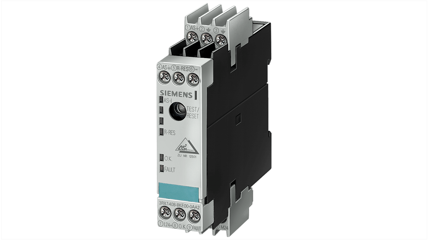 Modulo I/O Siemens, serie 3RK1, per Moduli I/O digitali, IP67 - K20