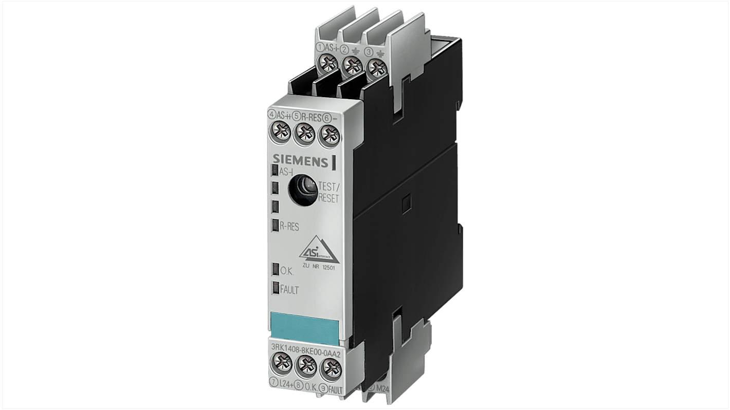 Siemens AS-I Ground Fault Series Monitoring Module for Use with Ground Fault Detection