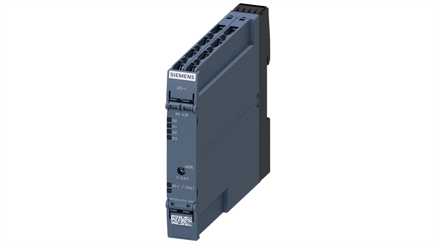 Siemens AS-I SlimLine Compact Series I/O module for Use with Field Work, Digital