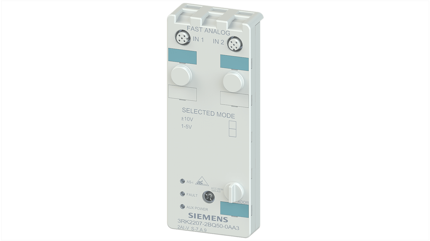 Siemens 3RK2 AS-i Kompaktmodul für Digitale E/A-Module, IP67 - K20 Analog Eingang DI I/O Module IP67 - K20