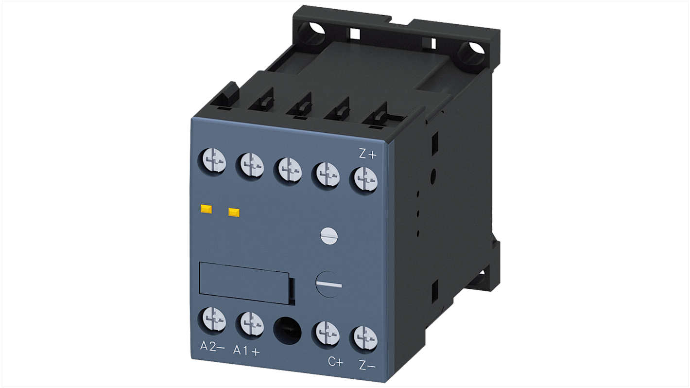 Siemens SIRIUS Contactor Delay Timer for use with 3RH2, 3RT2