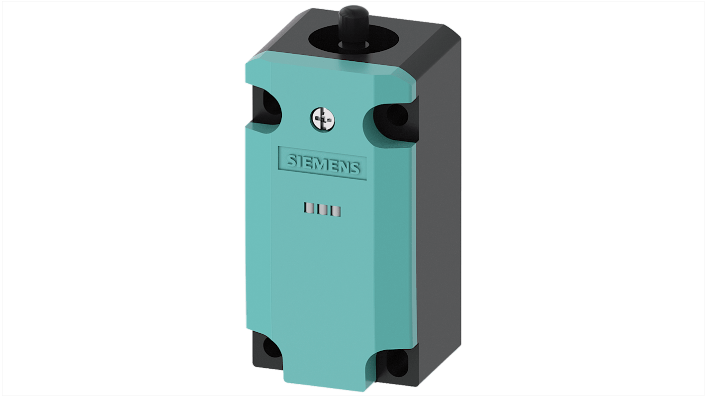 Siemens 3SE5112 Series Safety Switch, 2NC/1NO, IP66, IP67, 3P, Metal Housing, 230V ac Max, 6A Max