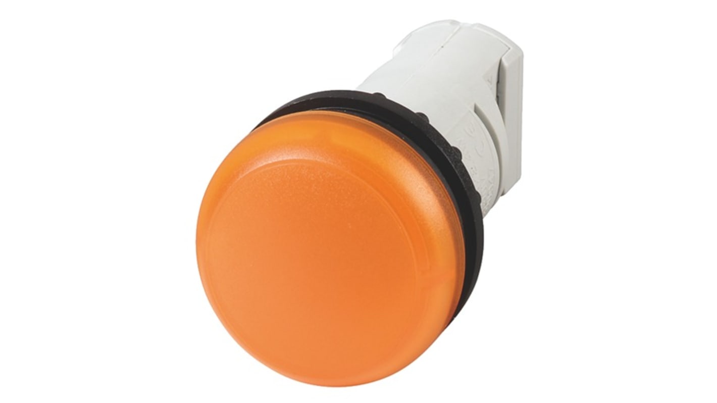 Eaton Leuchtmelder, Leuchtmelder-Frontelement M22 M22 250V Orange, Ausschnitt-Ø 22.5mm LED Tafelmontage IP 67