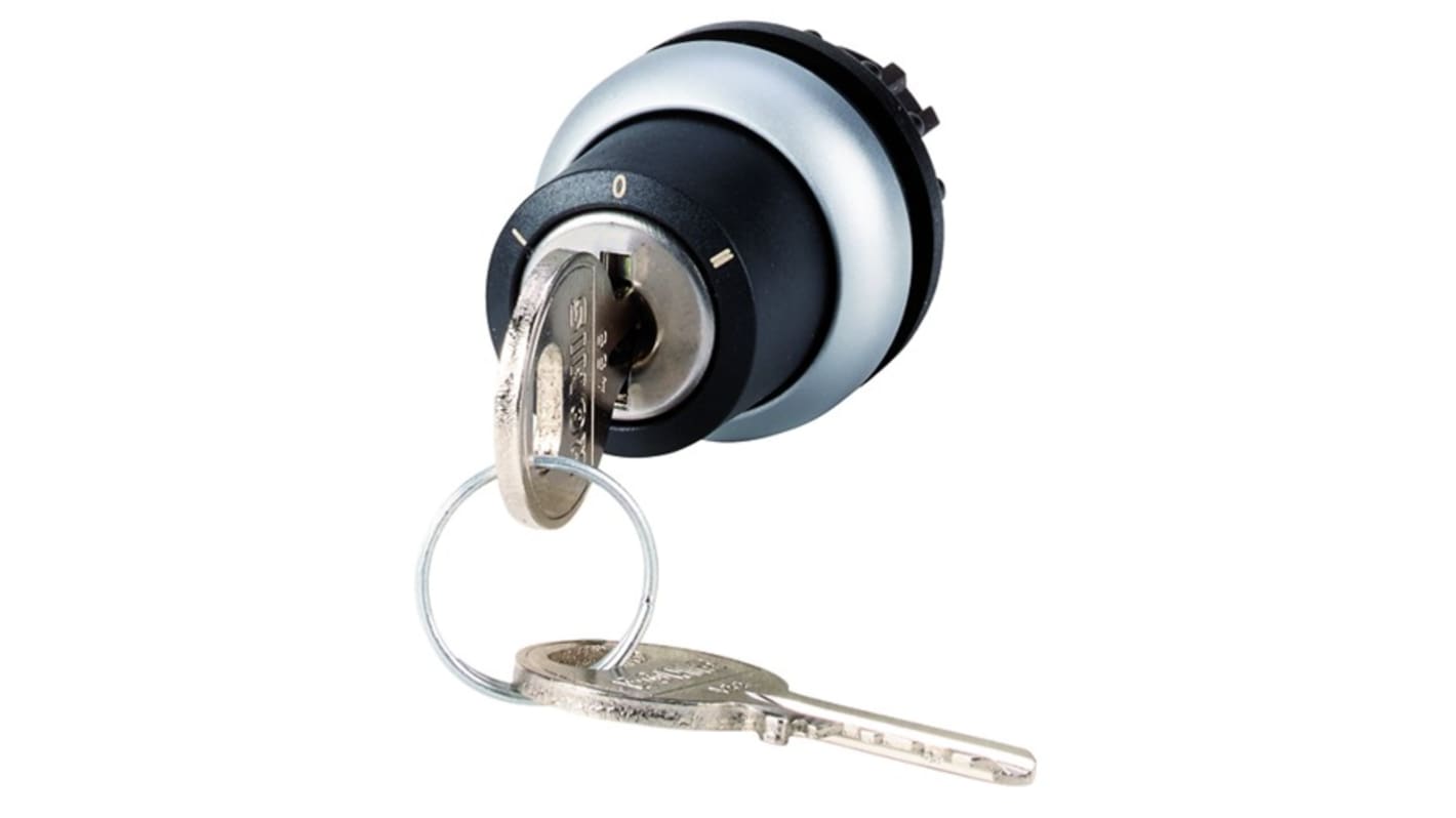 Eaton 3-position Key Switch, Latching, 22.5mm Cutout
