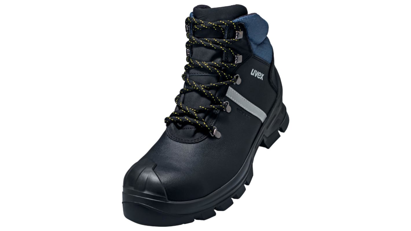 Uvex Uvex 2 EN20345 S3, Unisex, Sicherheitsstiefel Blau, mit Zehen-Schutzkappe , Größe 35 / UK 3