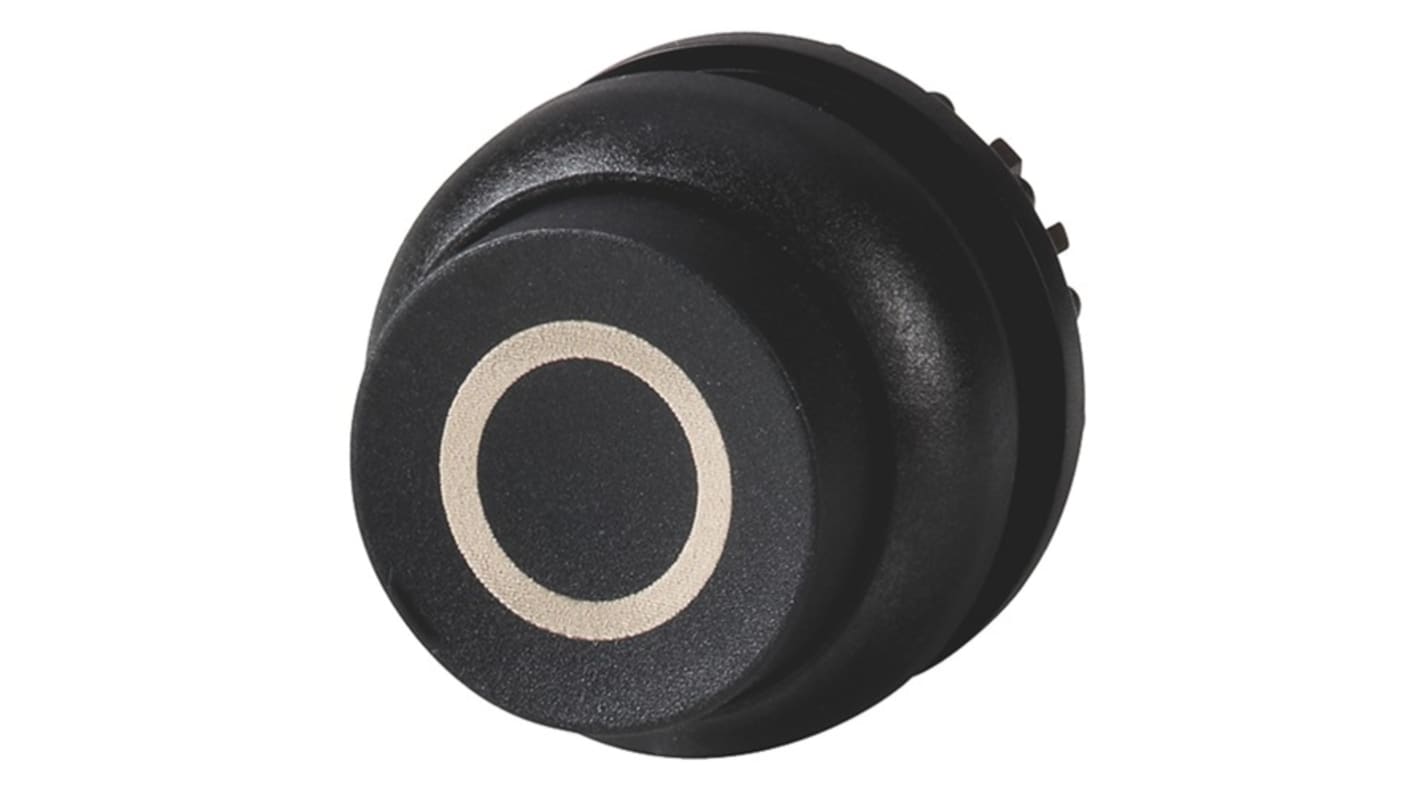 Eaton M22 Series Push Button, Latching, Panel Mount, 22.5mm Cutout, IP66, IP67, IP69K