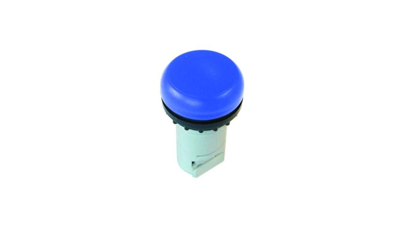 Eaton, Panel Mount Blue Indicator, 22.5mm Cutout, IP66, IP67, IP69K, Round, 250V