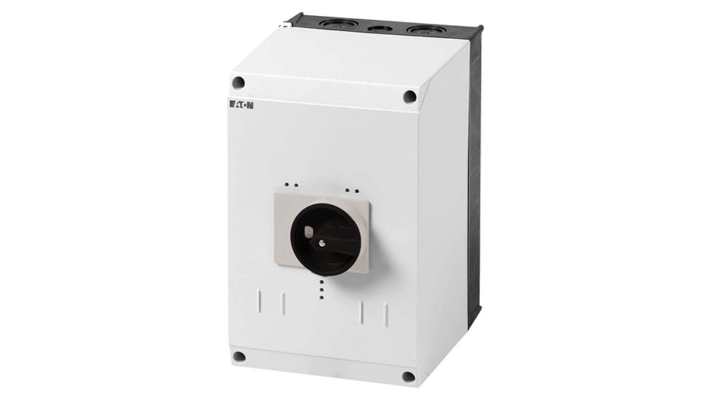 Eaton Black, White Plastic Enclosure -