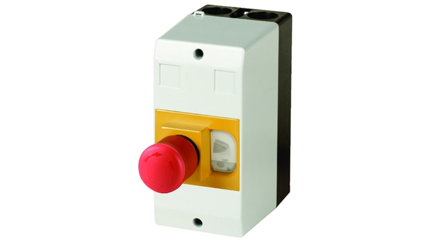 Eaton Black, Grey Plastic Enclosure -