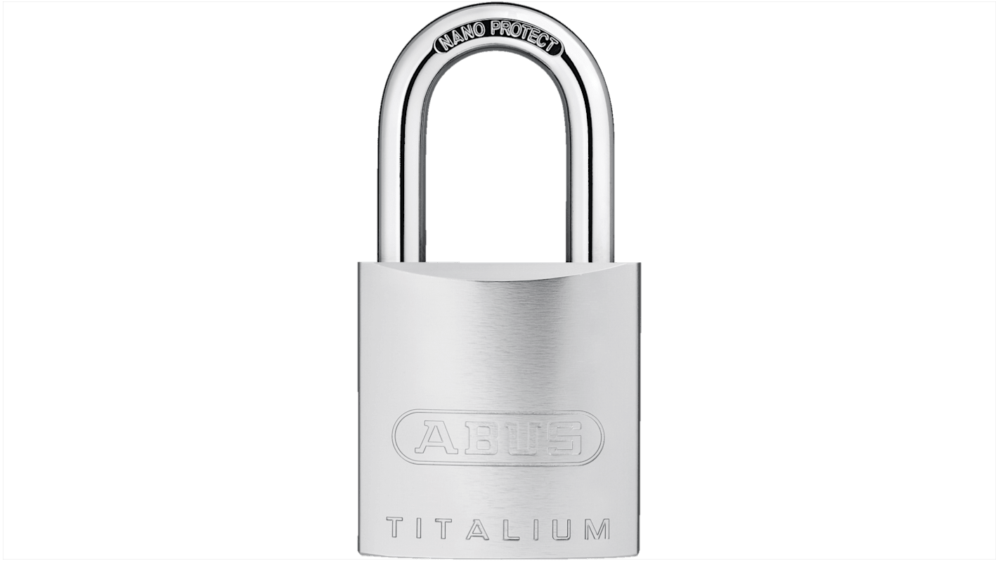 Candado de  Titalium Candado ABUS, llaves similares, Ø de grillete 8mm, para Interior, exterior