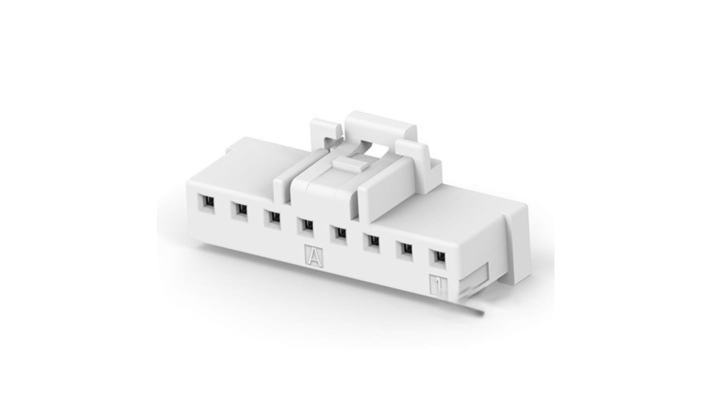 TE Connectivity, 1-2232979 Plug Connector Housing, 2mm Pitch, 8 Way, 1 Row Vertical