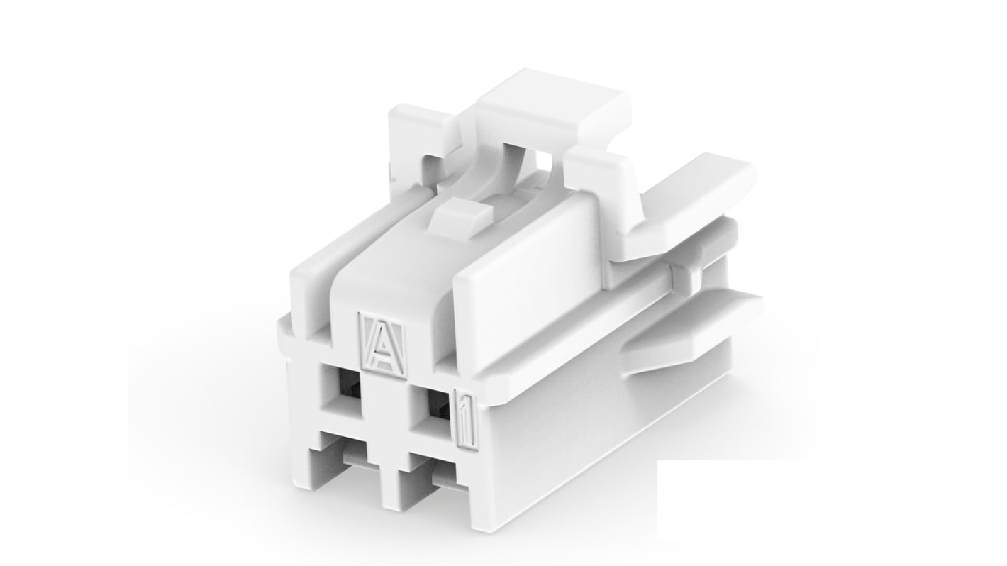 TE Connectivity, SGI2.0 Plug Connector Housing, 2mm Pitch, 2 Way, 1 Row