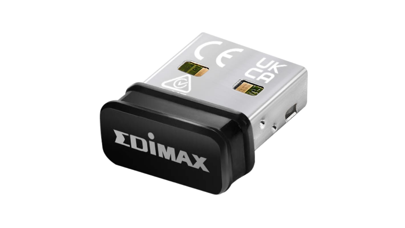 Adattatore WiFi Edimax USB 2.0, 433Mbit/s AC600 802.11 b/g/n WiFi