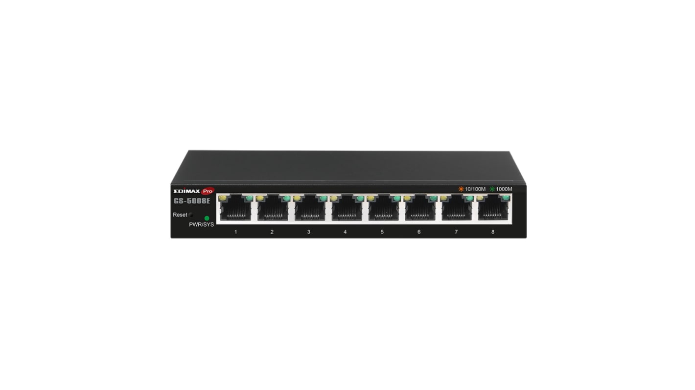 Edimax GS-5008E, Smart 8 Port Gigabit Switch