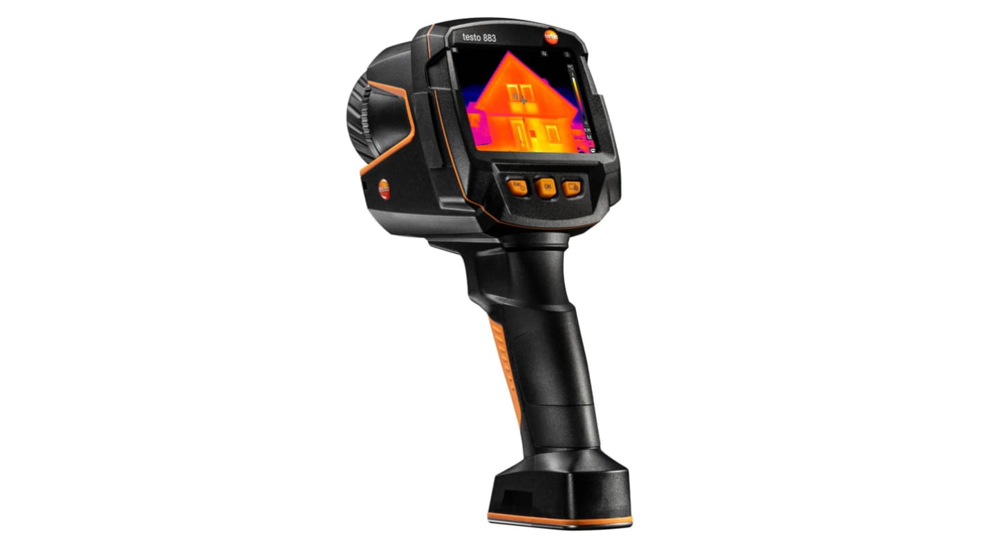 Testo testo 883-2 Kit Thermal Imaging Camera Kit, -30 → 650 °C, 320 x 240pixel Detector Resolution