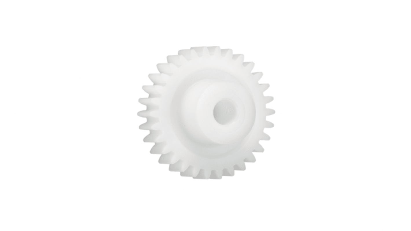 Pignon Igus module 0.5, 21 dents , alésage de 4mm en Iguform S270