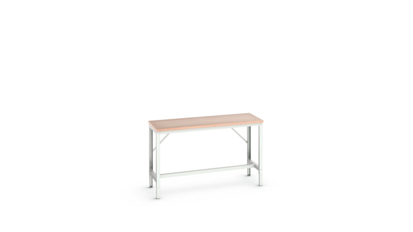 Banco de bastidor Bott Acero, long. 600mm, ancho 1500mm, alt. 780 → 930mm