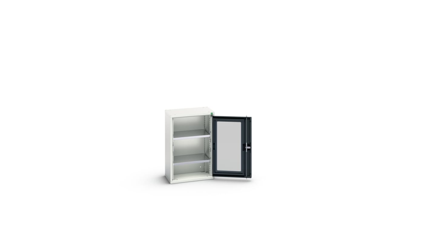 Bott 1 Door, 0 Drawer Sheet Steel Floor Standing Cupboard, 525 x 350 x 800mm