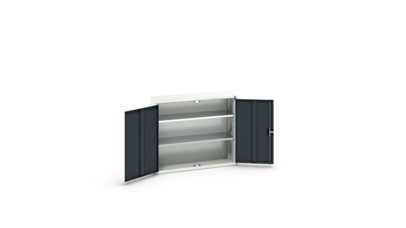 Bott 2 Door, 0 Drawer Sheet Steel Floor Standing Cupboard, 1050 x 350 x 900mm