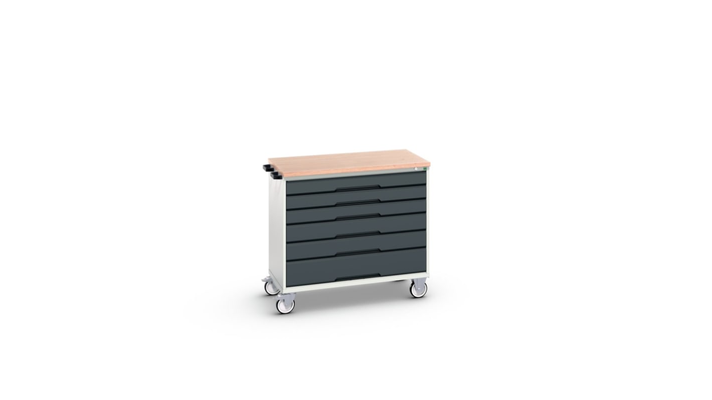 Armoire Bott en Acier 6 tiroirs  à roulettes