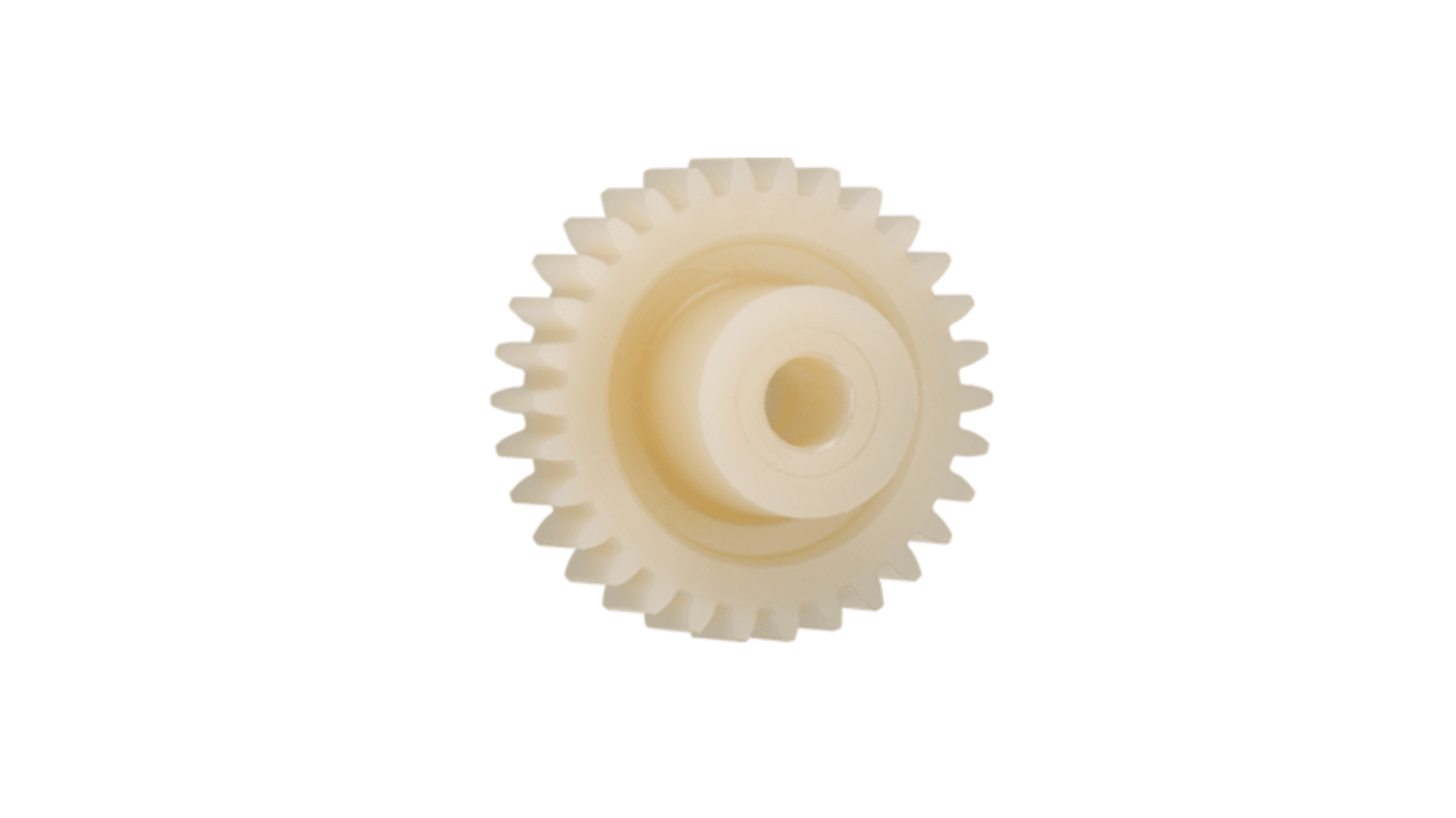 Igus Igutek P360 35 Teeth Spur Gear, 1.5 Module, 10mm Bore Diam, 52.5mm Pitch Diam, 24mm Hub Diam