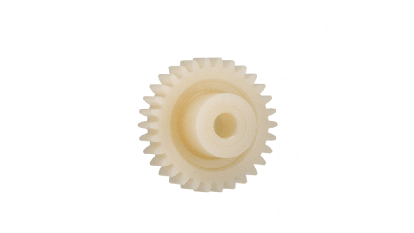 Igus Igutek P360 24 Teeth Spur Gear, 2.5 Module, 12mm Bore Diam, 60mm Pitch Diam, 24mm Hub Diam