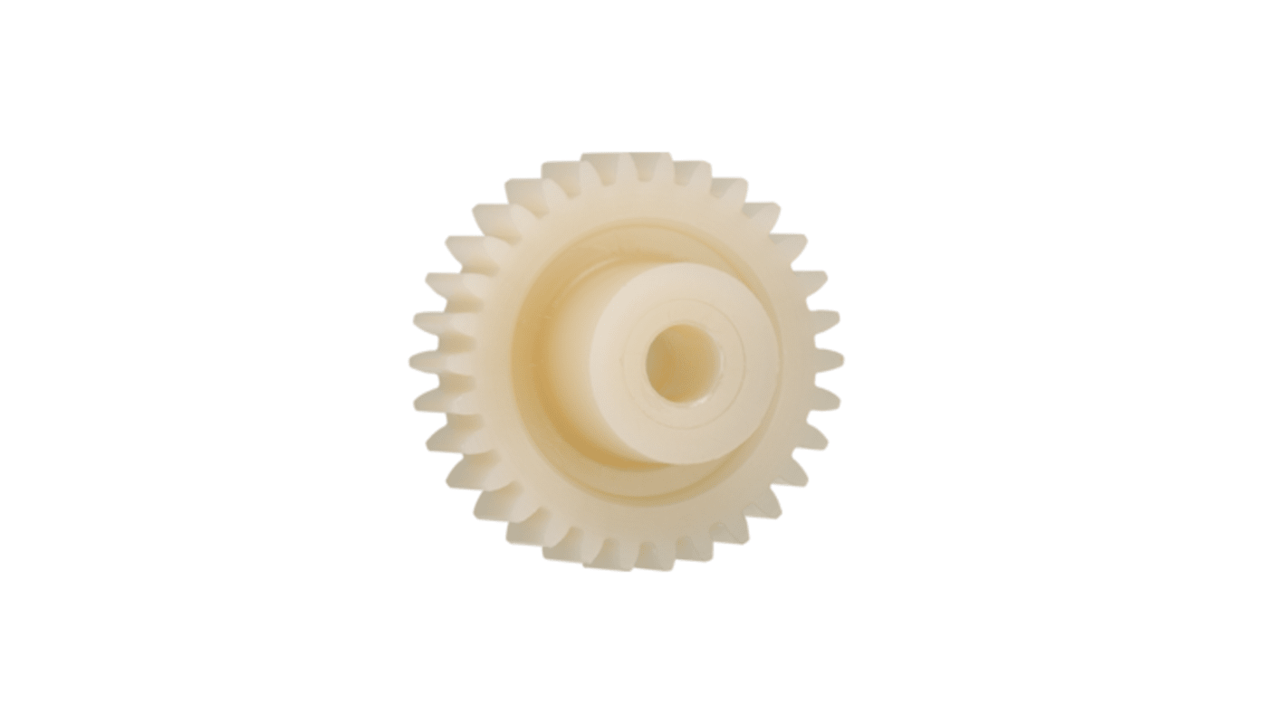 Igus 25齿直齿轮, 2.5模块, Igutek P360制, 12mm孔径, Φ24mm轮毂, 62.5mm节径