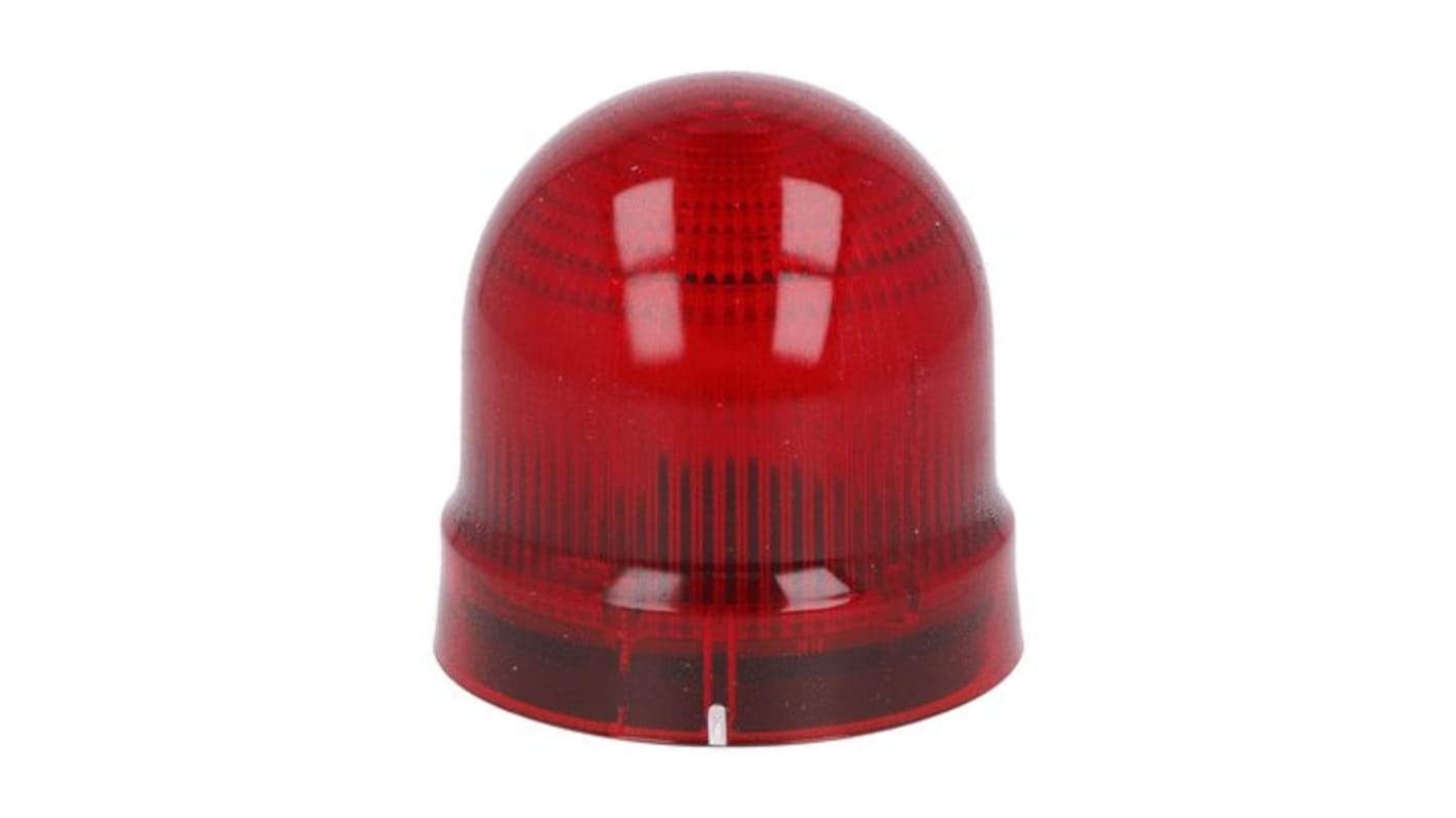 Lovato 红色常亮灯丝警示灯, 12 → 240 V 交流/直流, 卡口配件, IP54