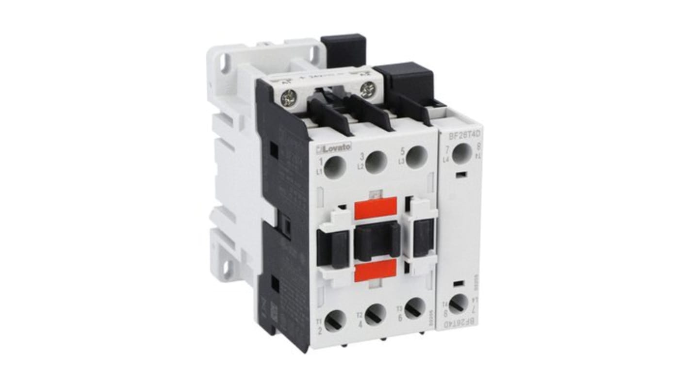 Stycznik 48 V DC Lovato styki: 4 51 kW 45 A 4 NO BF26T4D048