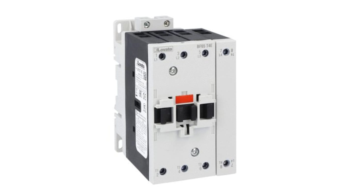 Stycznik 230 V AC/DC Lovato styki: 4 114 kW 100 A BF65T4E230