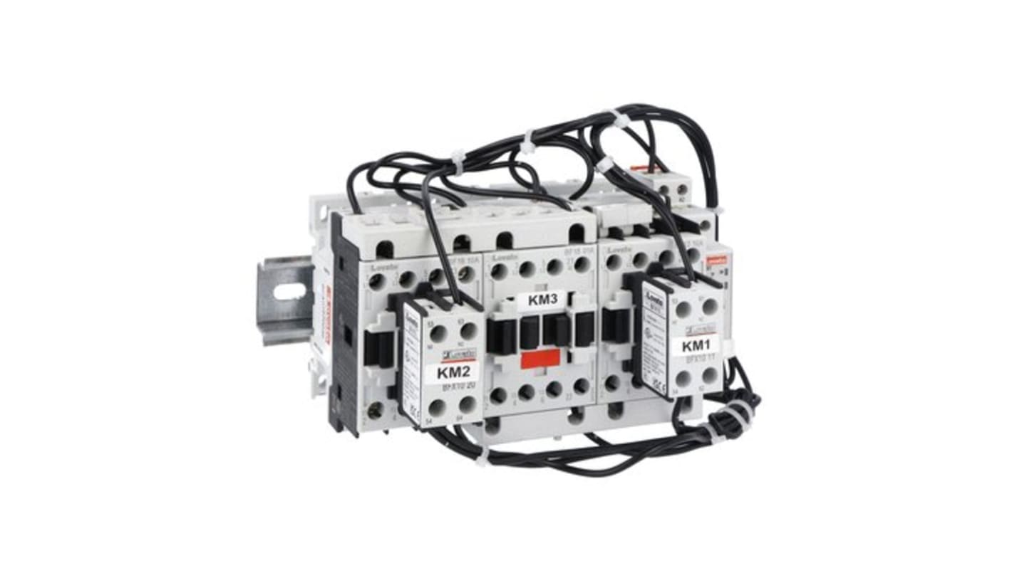 Lovato BF Star Delta Starter, Star Delta, 11 kW, 440 V, 3 Phase