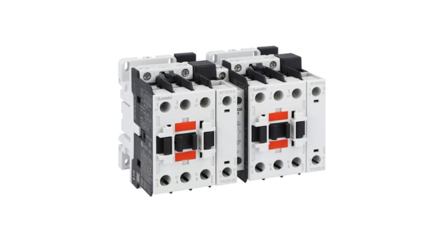 Lovato BF BFC Contactor, 230 V ac Coil, 56 A, 2NC, 440 V