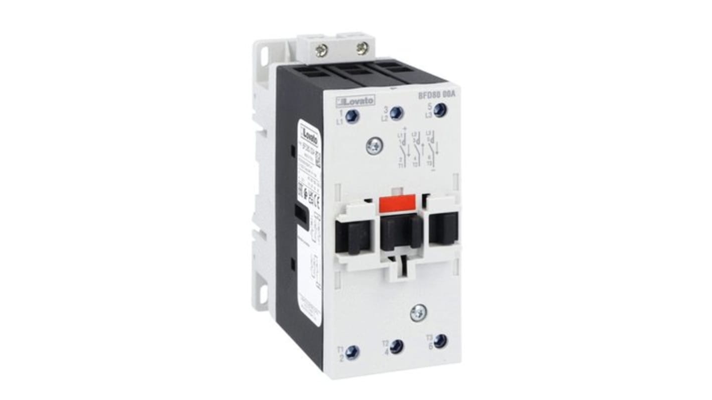 Stycznik 24 V AC Lovato styki: 3 60 A 3 NO BFD8000A024