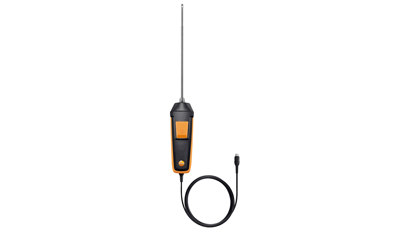 Sonda di temperatura Testo tipo PT100 PT100, Ø 4mm, lungh.200mm, 400 °C max
