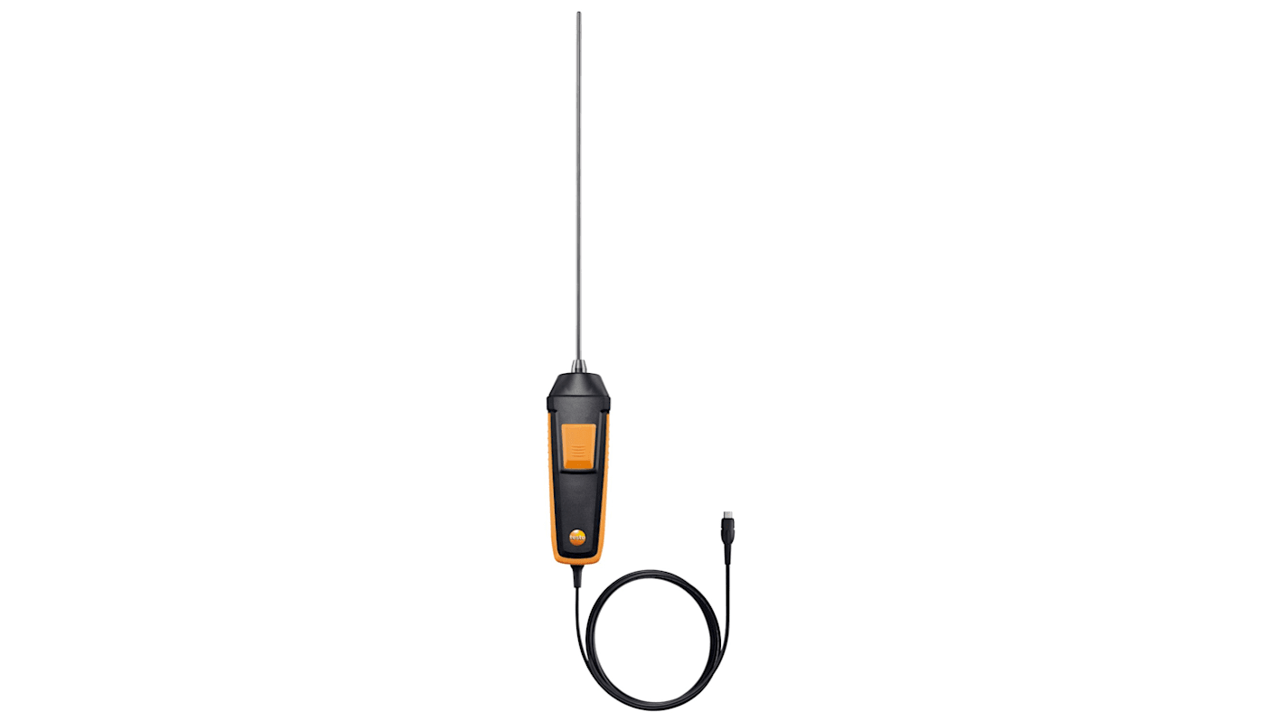 Testo Temperatursensor, PT100, Nadelspitz x 295mm PT100, max.Temp 300 °C